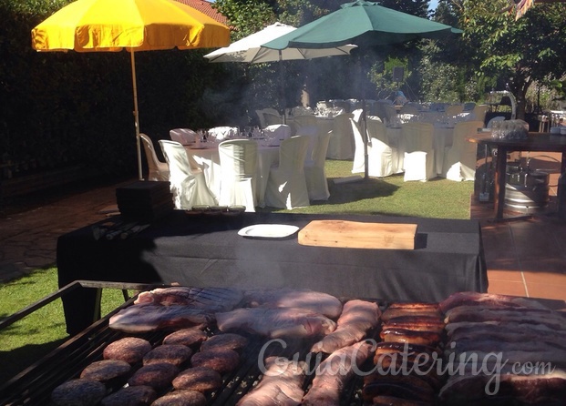 Parrillada para 40 personas en Sant Cugat para celebrar el 40 aniversario de la anfitriona