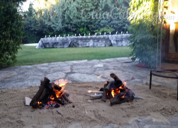 Paellas a la leña