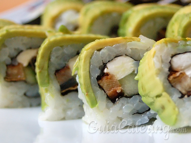 Sushi roll aguacate VB