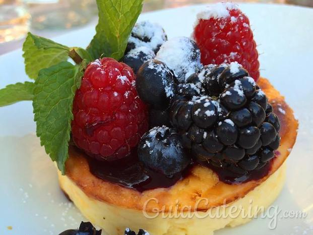 Cheesecake con Frutos del Bosque