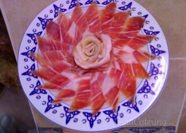 Plato de jamón