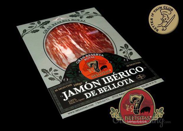 Jamón ibérico de bellota