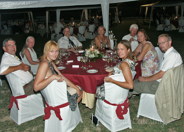 Cena de boda