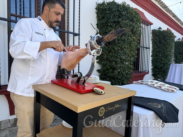 Cortador de jamón ibérico 