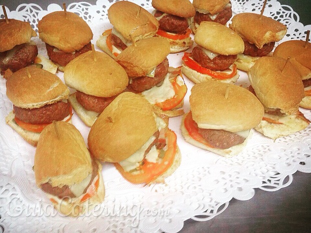 Mini hamburguesas de ternera 100%