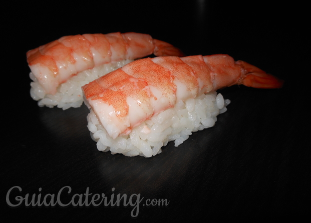 Nigiri de langostino