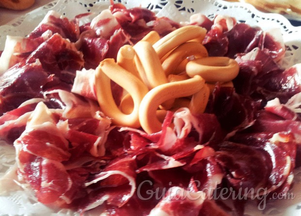 Plato de jamón