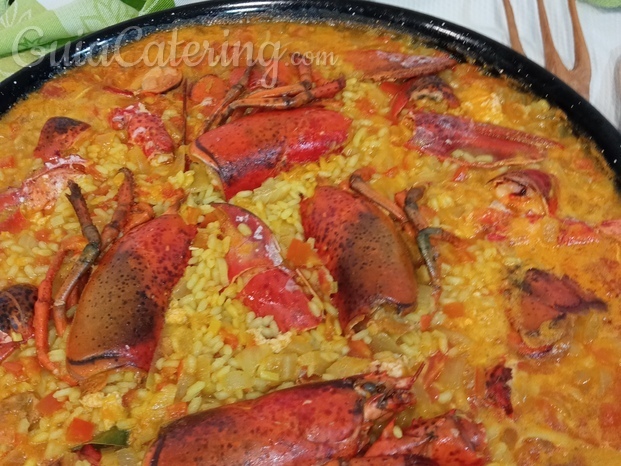 Arroz con bogavante 