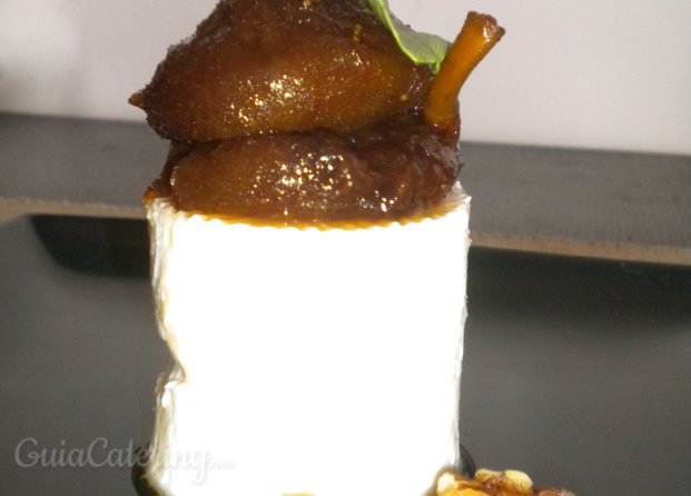 Flan de vidiago en confit